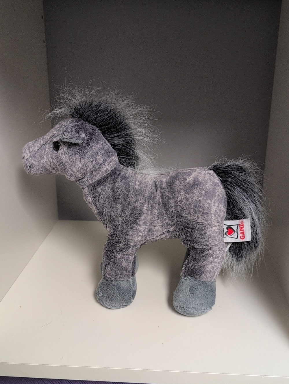 🩵3/$20🩵 Webkinz Grey Arabian No Code Y2k Collectible Plush GANZ